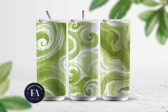 Watercolor Matcha Pattern, Green Wash Texture Product Image 2