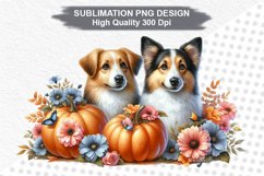 Halloween Dog - Halloween clipart Sublimation PNG Design Product Image 1