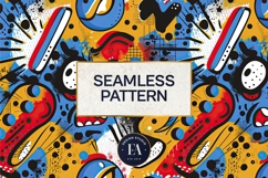 Pop Art Digital Paper |Comic Book Background Product Image 3