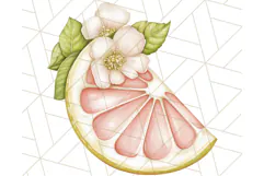 Pastel Tea Clip Art PNG with Sweets and Floral Accents Png Product Image 2