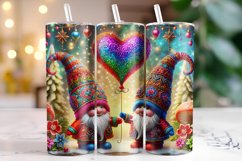 Happy Valentine's Day Tumbler Wrap Sublimation Product Image 1