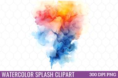 Watercolor Splash Clipart Product Image 1