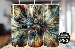 Stained On Stained Glass Tumbler Warp - Tumbler Design Product Image 1