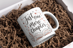 Just One More Chapter PNG Book Lover’s Clipart, Reading Product Image 4