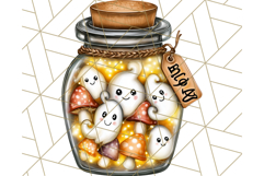 Halloween Fairy House Clipart PNG, Spooky Cottage Art Product Image 2
