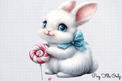 Lollipop Animals Clipart PNG Product Image 1