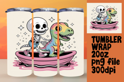 FASHIONABLE 20oz Tumbler Design , Funny Skeleton Product Image 1