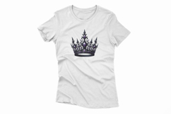 Gothic Crown Gemstones Halloween PNG Jewels Tiara Product Image 2