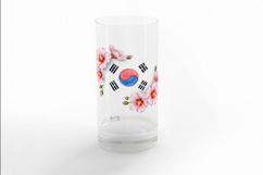 Taegeukgi Flag Frame Mugunghwa Blossom Border PNG Korean Product Image 3