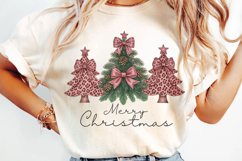Glam Merry Christmas Sublimation, Christmas Png Product Image 2