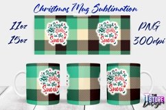 Christmas Mug Sublimation|Winter 11 oz|15 oz Mug Sublimation Product Image 1