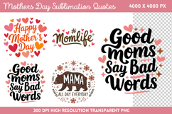 Mothers Day Sublimation PNG Product Image 1