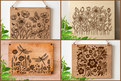 Bundle of over 100 cutting board designs, Laser SVG files Product Image 16