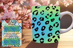 Glittery Leopard Print 11oz/15oz Designs for Sublimation Product Image 1