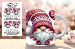 Creative 11oz Mug Wrap Png Template , Gnomes Product Image 1