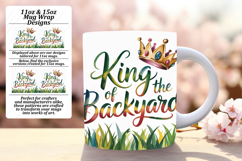 Bold 11oz Mug Wrap Png Artwork , Father's Day Product Image 1