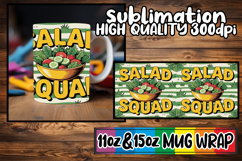 Sweet memories 11oz 15oz sublimation wrap, Retro Food Product Image 1