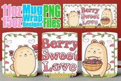 Unique flair 11oz 15oz mug wrap, Love Product Image 1