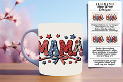 Radiant 15oz Mug Wrap Png Template , Mama Product Image 1