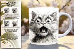 Hiss-terical Humor: Funny Cat Sublimation Product Image 1