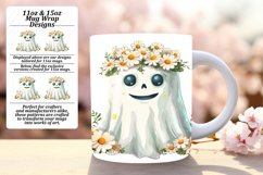 Ghostly Easter Elegance: Mug Sublimation Product Image 1