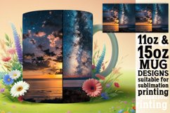 Scenic Mug Wrap Sublimation Art for Mugs 11oz/15oz Product Image 1