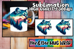 Happy journeys 11oz 15oz sublimation wrap, Animals Art Product Image 1