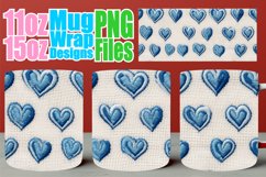 Romantic Heart Crochet 3D Mug Sublimation Product Image 1