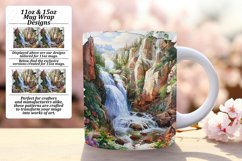 Alpine Wonderland 3D Mug Wrap 11oz/15oz Art Sublimation Product Image 1