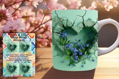 Spring Fling: Sublimation Heart Mug Variety Product Image 1