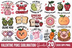 Valentine Puns Sublimation PNG Product Image 1