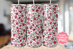 Valentine Roses Tumbler | Valentine Tumbler Wrap Product Image 1