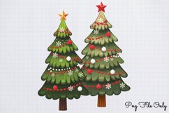Christmas Tree Clipart PNG Product Image 1