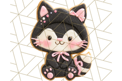 Halloween Animal Cookie Clipart, Frosted Sugar Cookies Png Product Image 2
