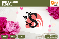 Botanique Floral Monogram Product Image 1