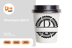 Bloomique Split Monogram Product Image 1