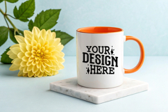 Coffee Mug Mockups, Spring Mug Mockup, Styled Stock Mockup Product Image 1