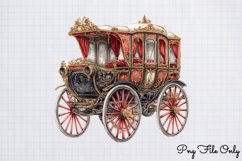 Royal Christmas Clipart Sublimation PNG Product Image 1