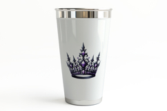 Gothic Crown Gemstones Halloween PNG Jewels Tiara Product Image 3