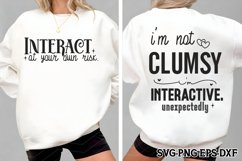Funny Quotes Front &amp; Back SVG Bundle, Front &amp; Back SVG Product Image 19