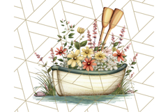 Coastal Cottagecore Summer Clipart PNG, Beachy Calm Vibes Product Image 2
