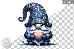 Father&#039;s Day Gnome Sublimation - Clipart PNG Design Product Image 1