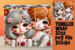 Beautifully Designed 20oz Tumbler , 3D Characters Product Image 1