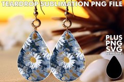 Flower-Patterned Teardrop Delights Product Image 1
