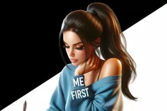 Digital Girl Boss Icons | Print on Demand Freedom PNG Product Image 3
