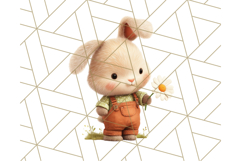 Whimsical Woodland Animal Village PNG Clipart Fantasy Forest Product Image 2