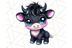 Safari Animals Clipart Png, Cute Kawaii Style for Crafts Product Image 2
