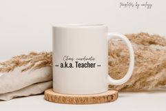 Chaos Coordinator T-Shirt Funny Teacher Shirt Back to School Product Image 2