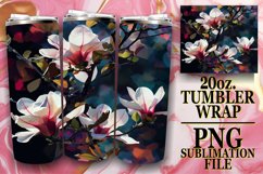 Whimsical Tumbler Wrap Sublimation Product Image 1