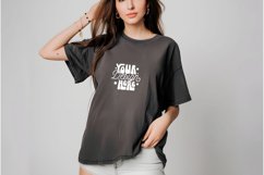 Comfort Colors 1717 Mockup Black, Oversized Comfort Color Product Image 1